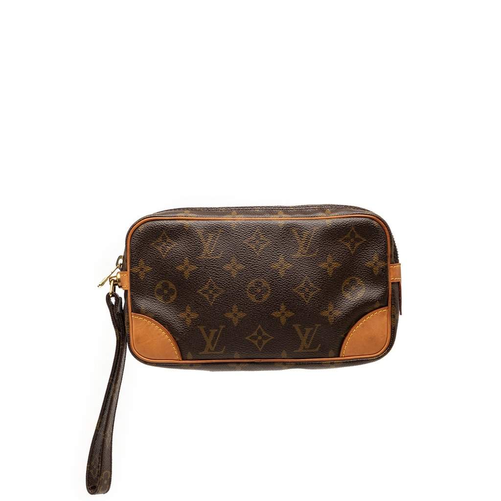 Louis Vuitton Monogram Marly Dragonne PM Brown Very good condition - Front View