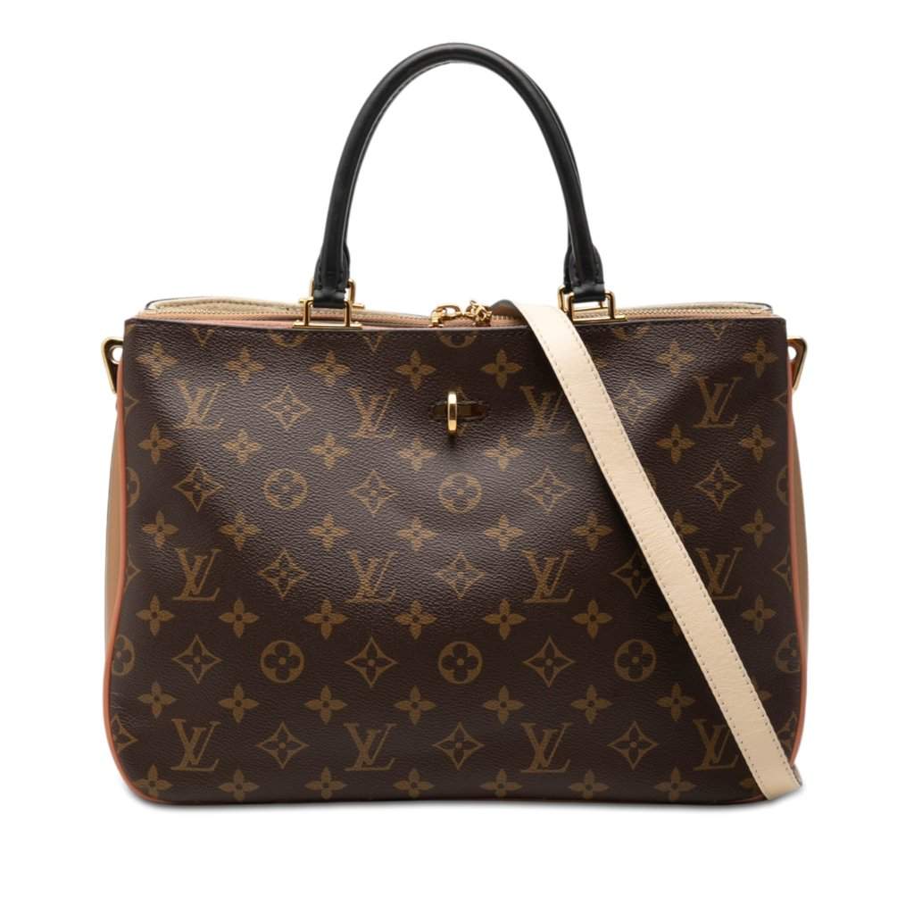 Louis Vuitton Monogram Millefeuille Brown Very good - Front View