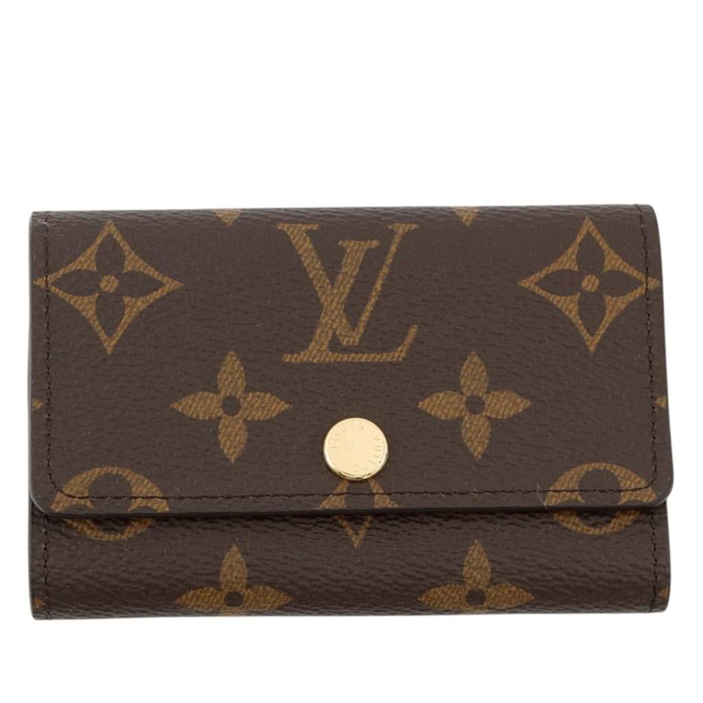 Louis Vuitton Monogram Multicles 6 Key Holder Brown Very good condition - Front View
