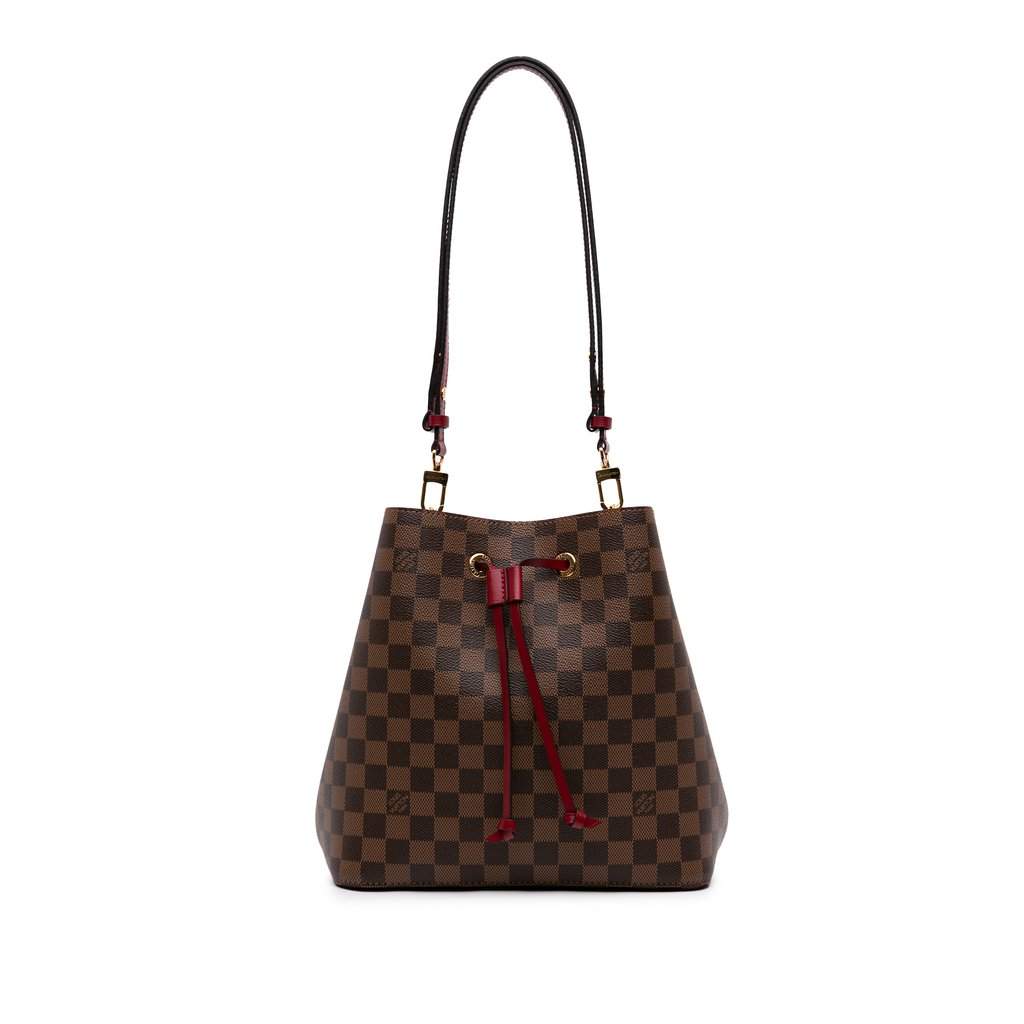 Louis Vuitton Damier Ebene Neonoe MM Brown Very good - Front View
