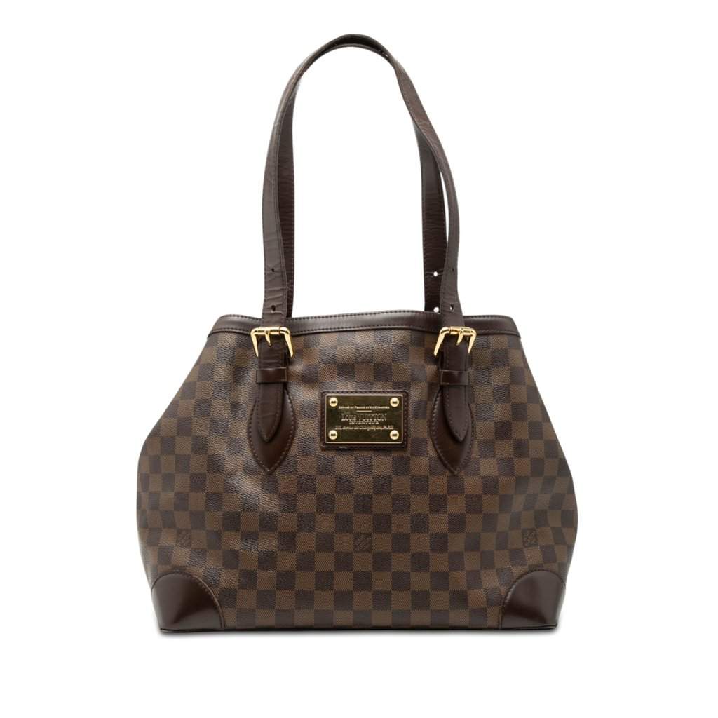 Louis Vuitton Damier Ebene Hampstead MM Brown Very good condition - Front View