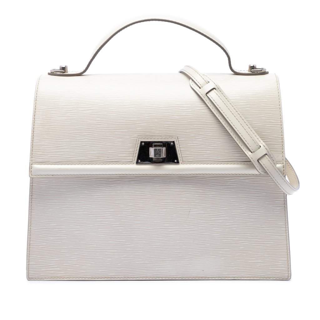 Louis Vuitton Epi Sevigne GM White Leather Very good - Front View
