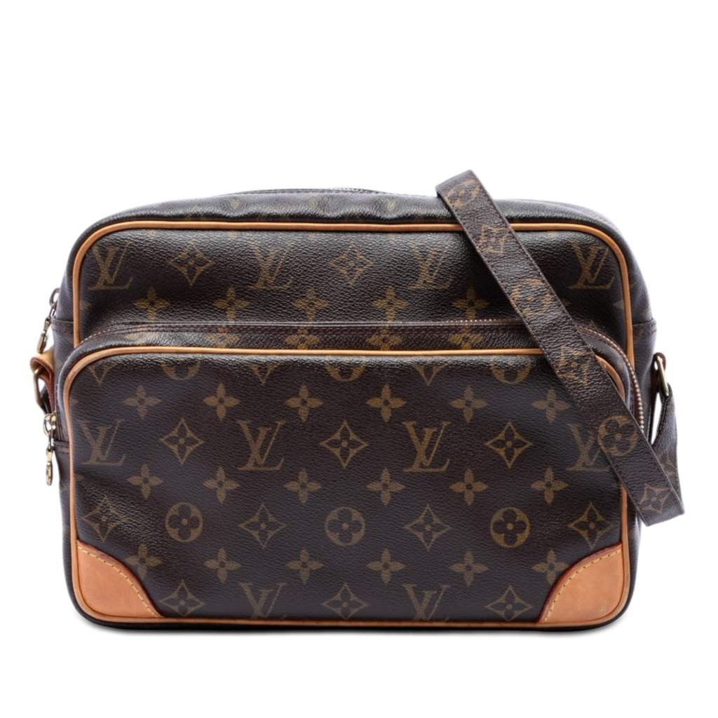 Louis Vuitton Monogram Nil Crossbody Brown Very good - Front View