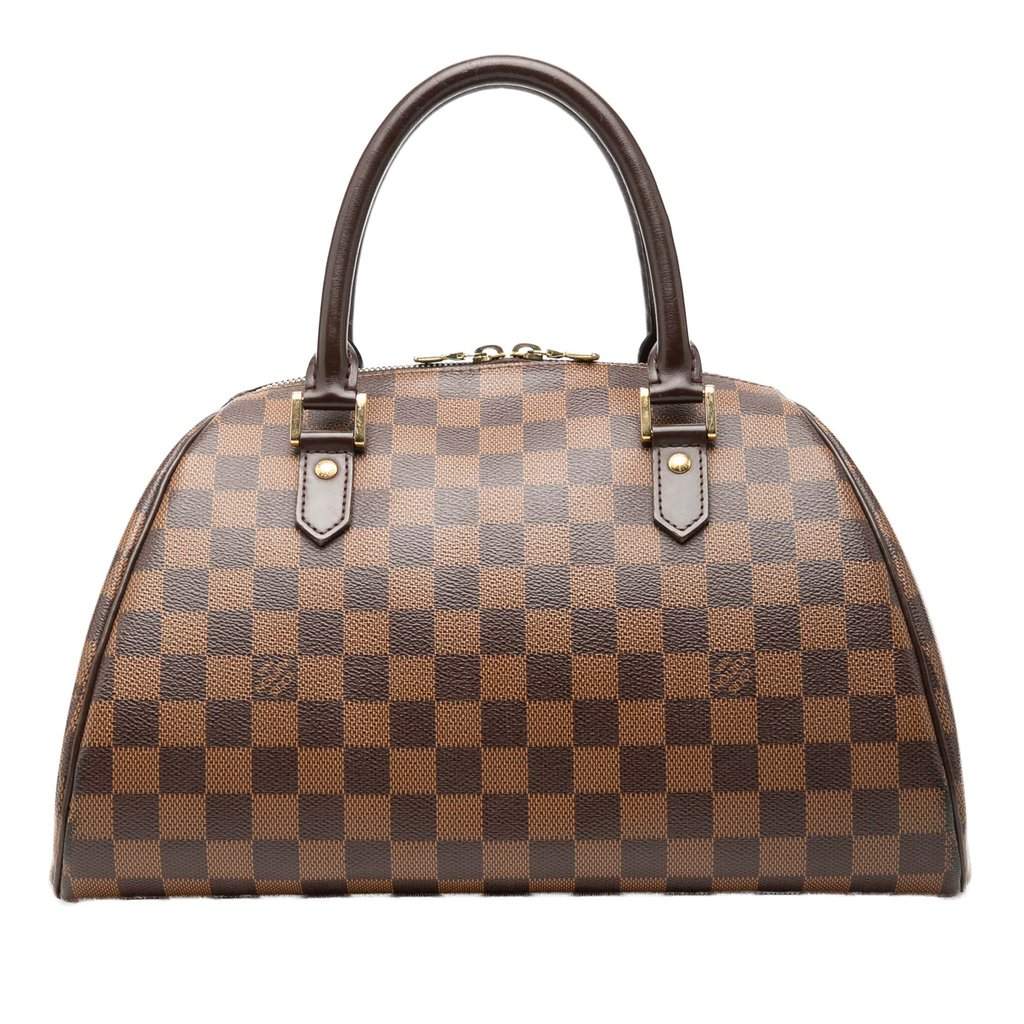 Louis Vuitton Damier Ebene Ribera MM Brown Very good - Front View