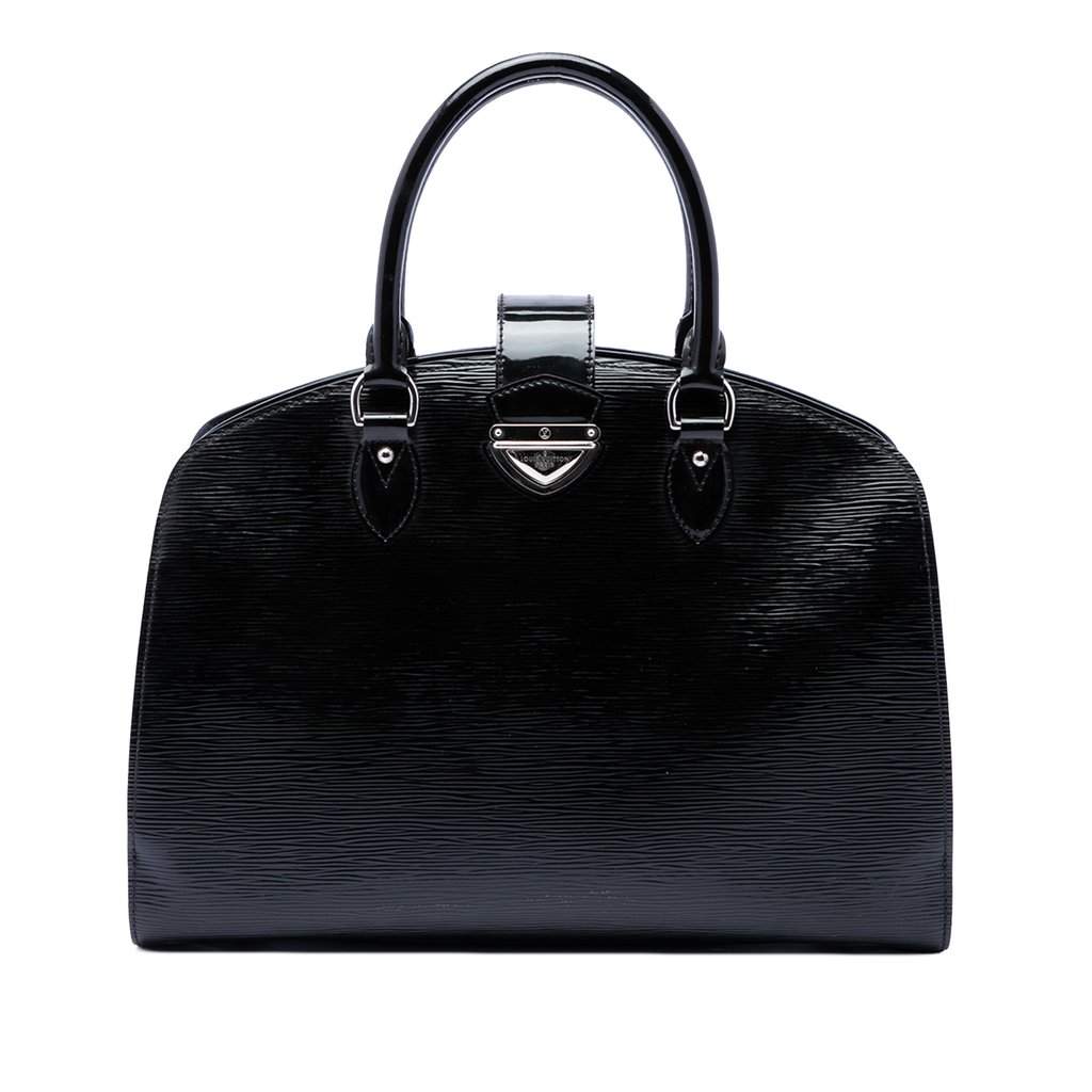 Louis Vuitton Electric Epi Pont Neuf GM Black Leather Very good condition - Front View