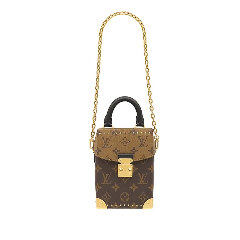 Louis Vuitton Monogram Reverse Camera Box Brown Never worn - Front View