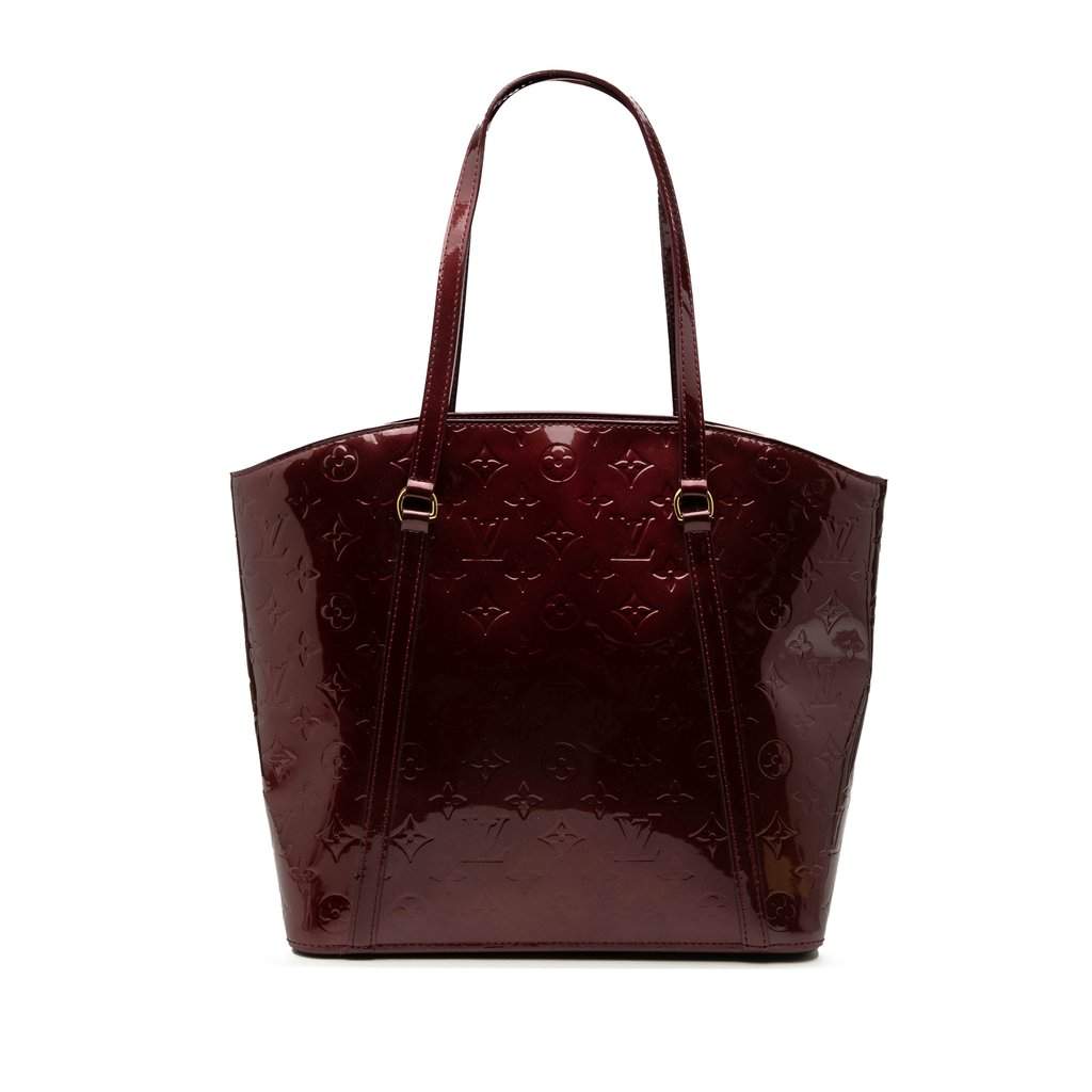 Louis Vuitton Mongoram Vernis Avalon MM Red Leather Very good condition - Front View