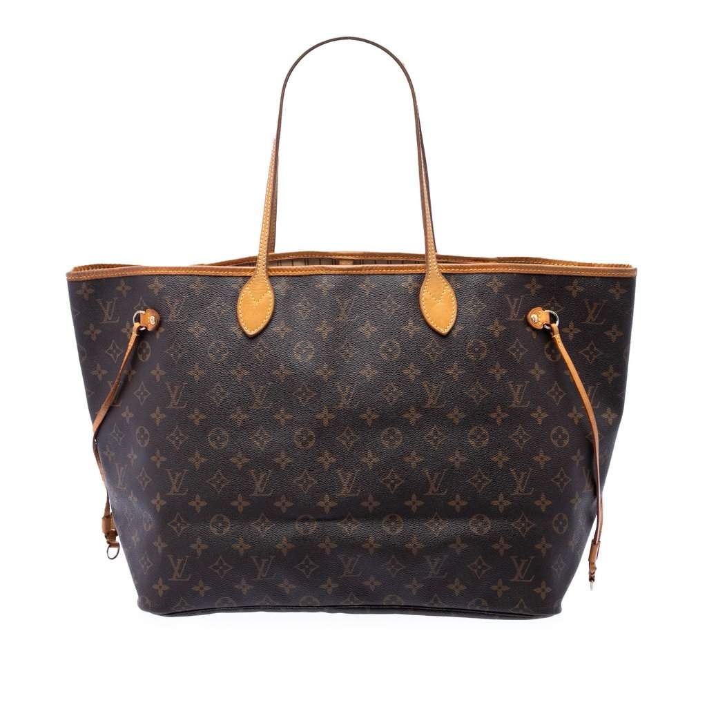 Louis Vuitton Monogram Neverfull GM Brown Very good condition - Front View