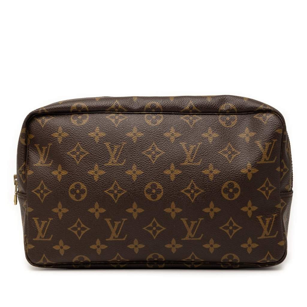 Louis Vuitton Monogram Trousse Toilette 28 Brown Very good - Front View