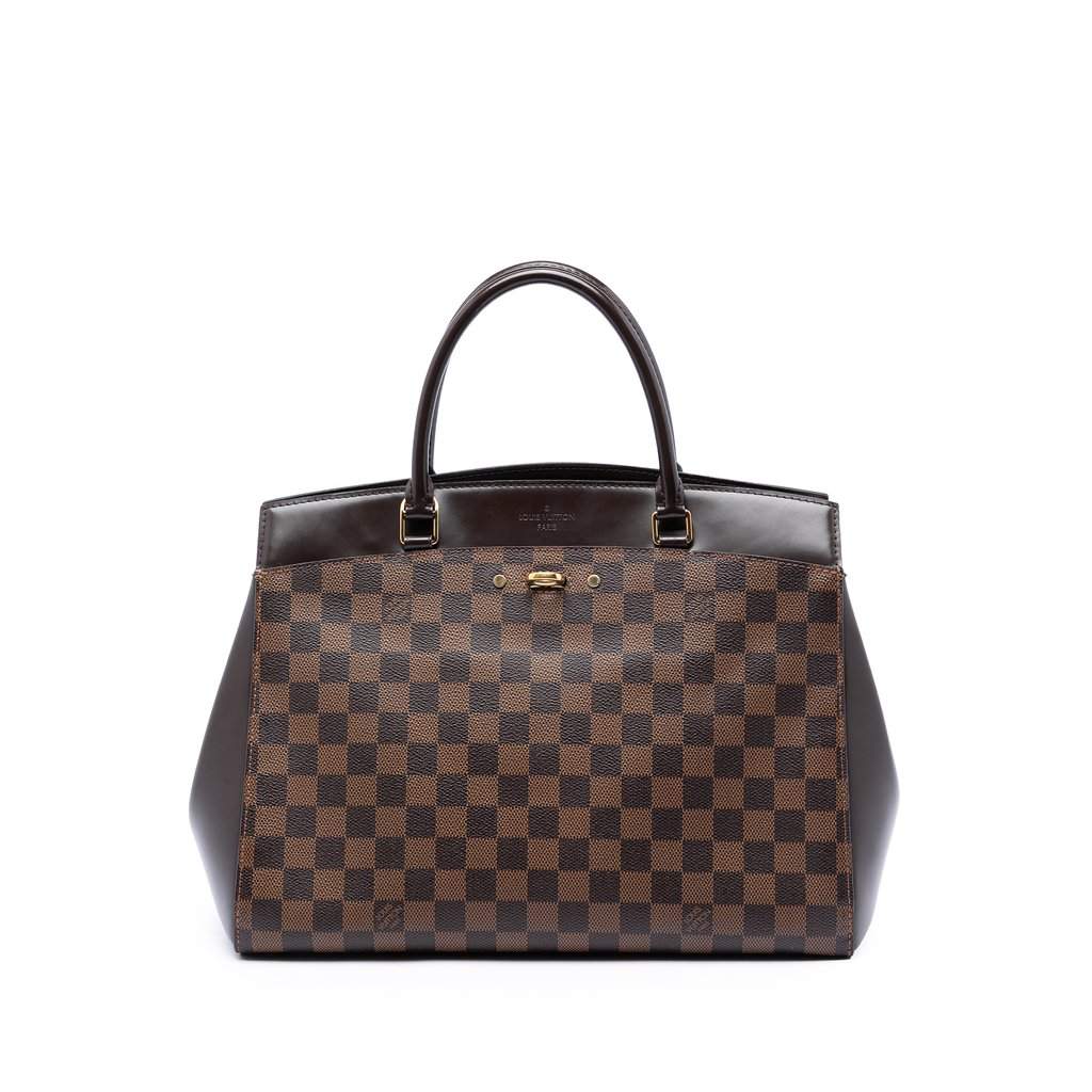 Louis Vuitton Damier Ebene Rivoli MM Brown Very good - Front View