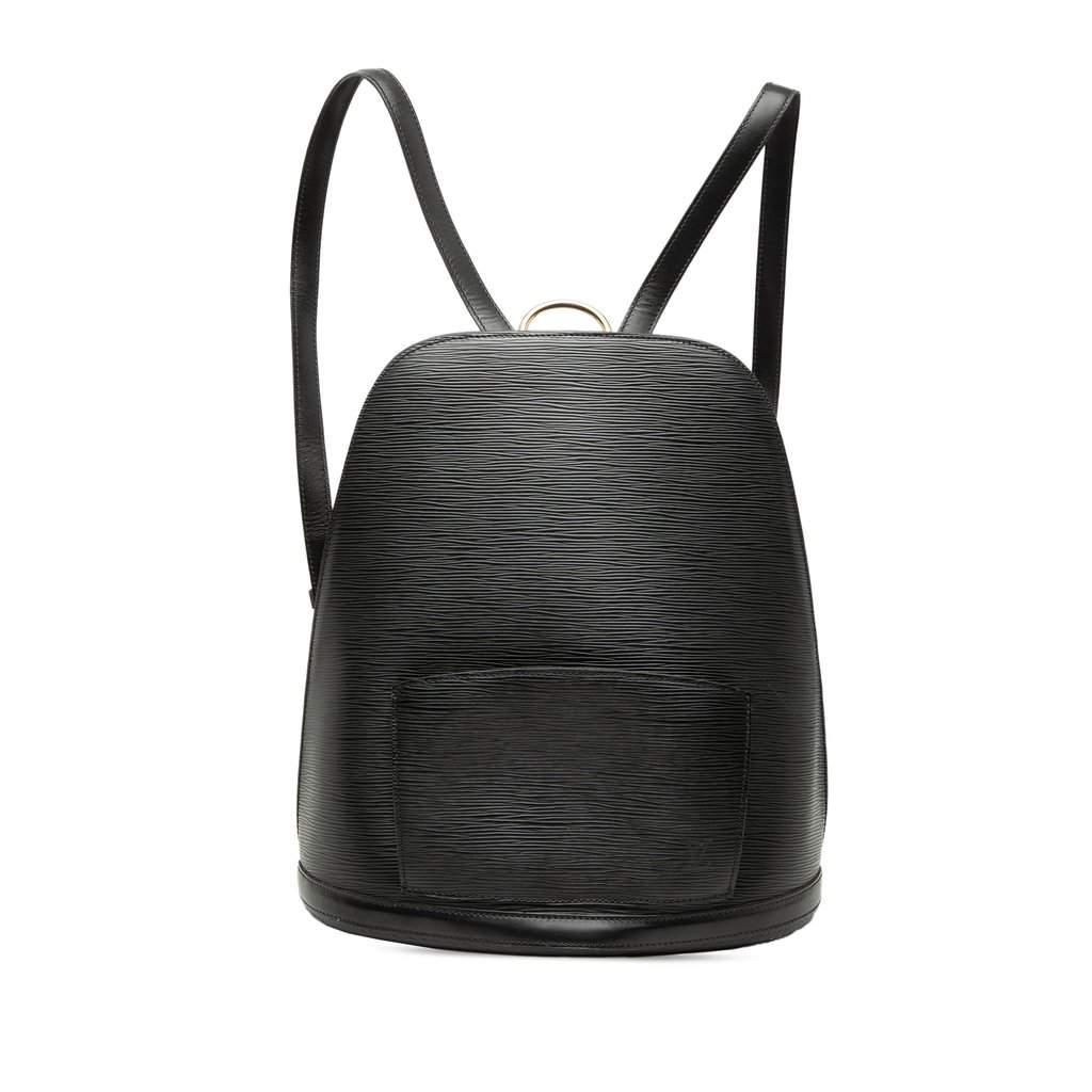 Louis Vuitton Epi Gobelins Black Leather Very good - Front View