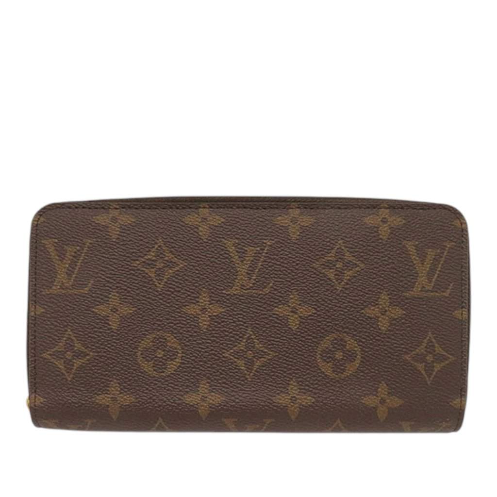 Louis Vuitton Monogram Zippy Long Wallet Brown Very good condition - Front View