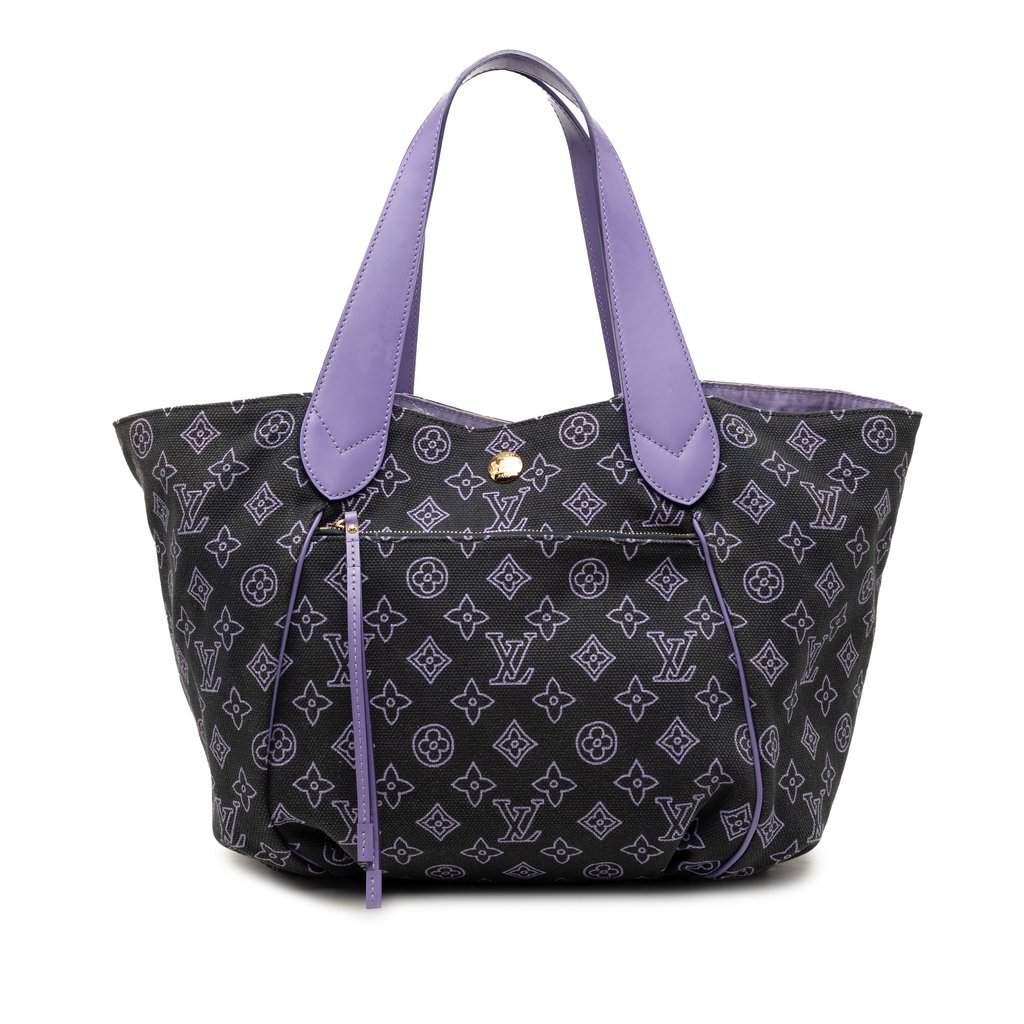 Louis Vuitton Monogram Cabas Ipanema PM Blue Very good condition - Front View