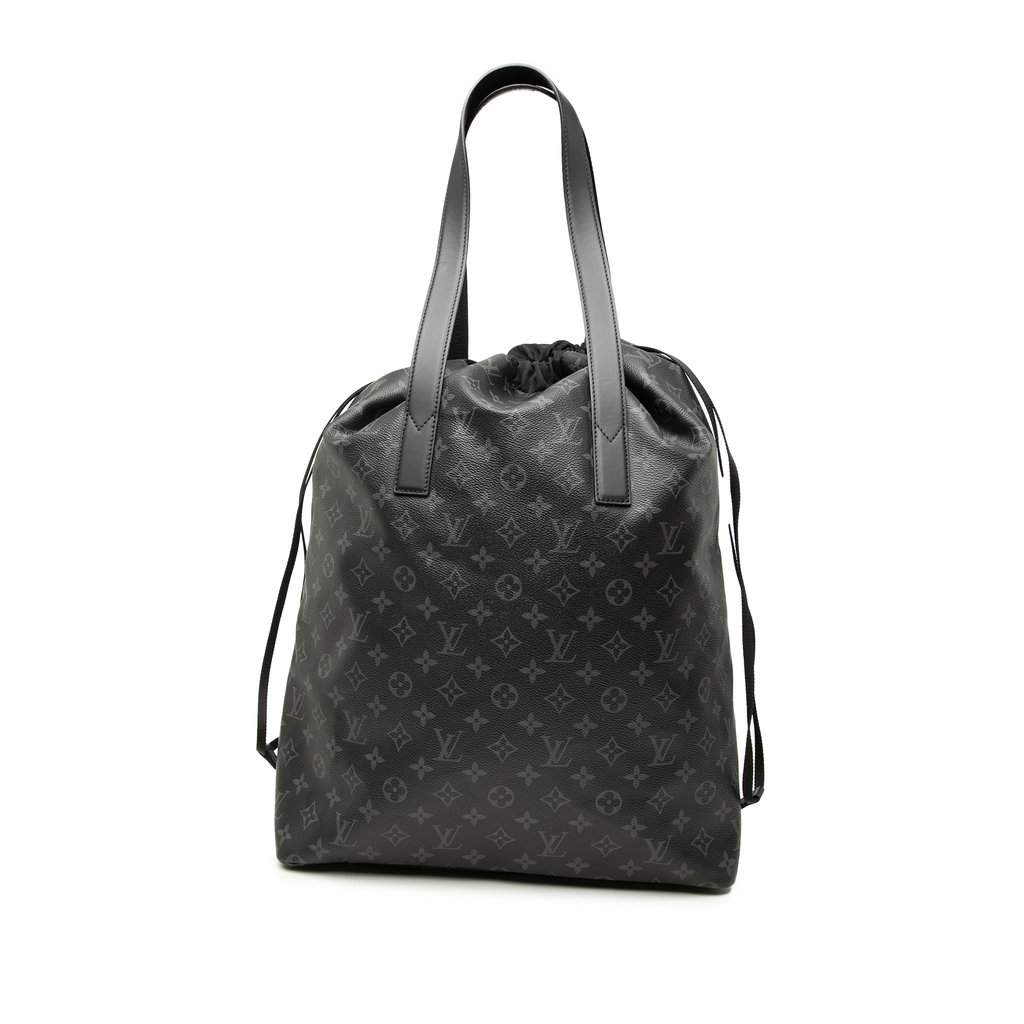 Louis Vuitton Monogram Eclipse Cabas Light Black Very good - Front View