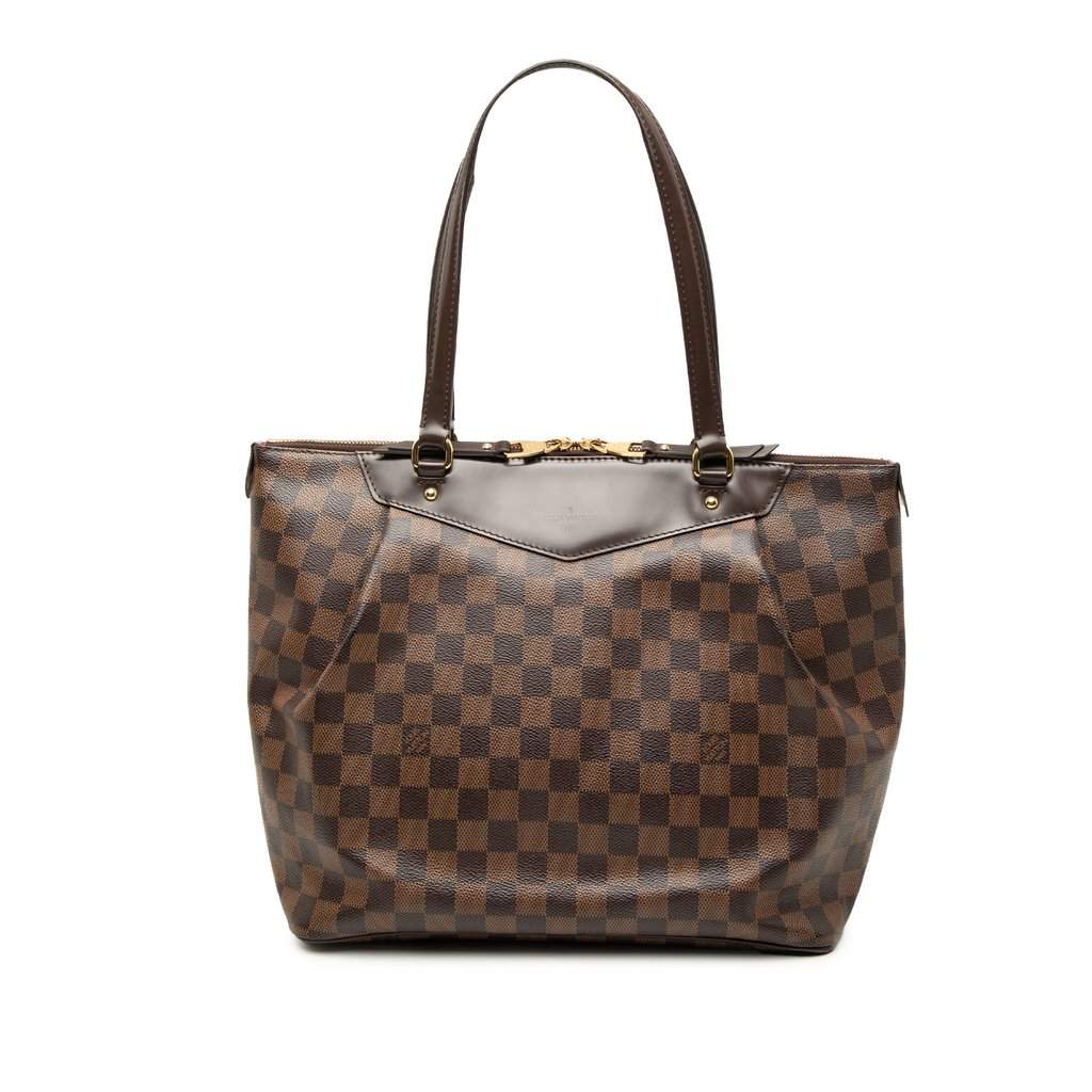 Louis Vuitton Damier Ebene Westminster GM Brown Very good - Front View