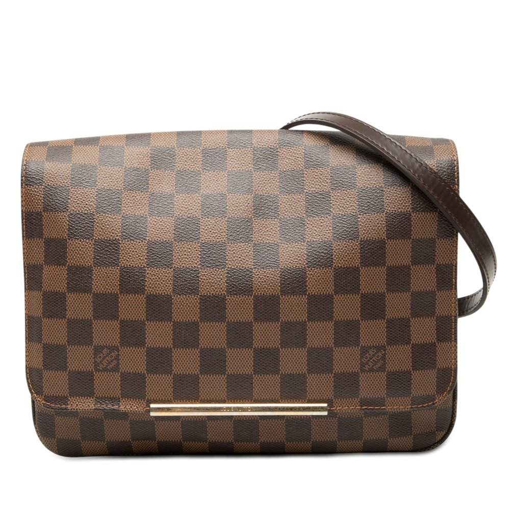 Louis Vuitton Damier Ebene Hoxton GM Brown Very good - Front View