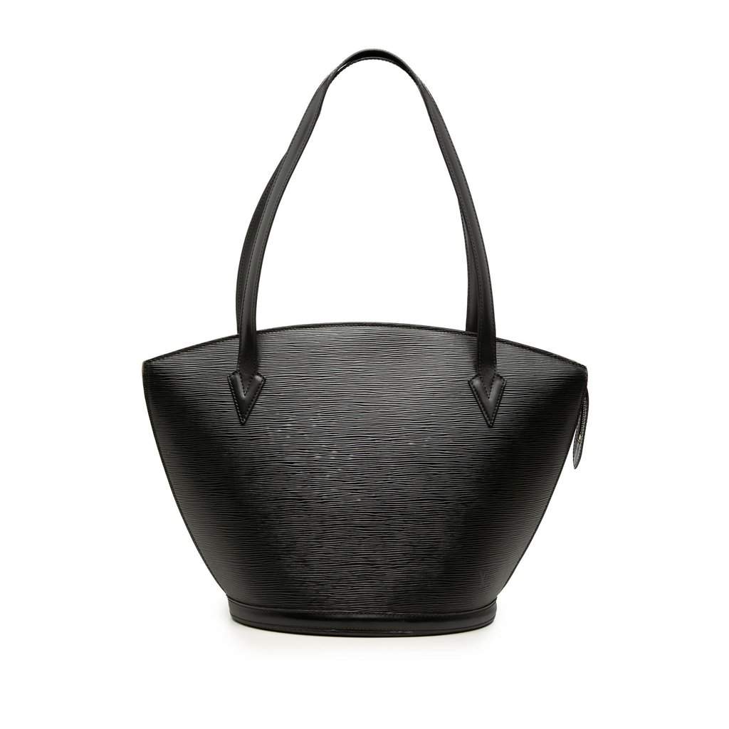 Louis Vuitton Epi Saint Jacques GM Long Strap Black Leather Very good condition - Front View
