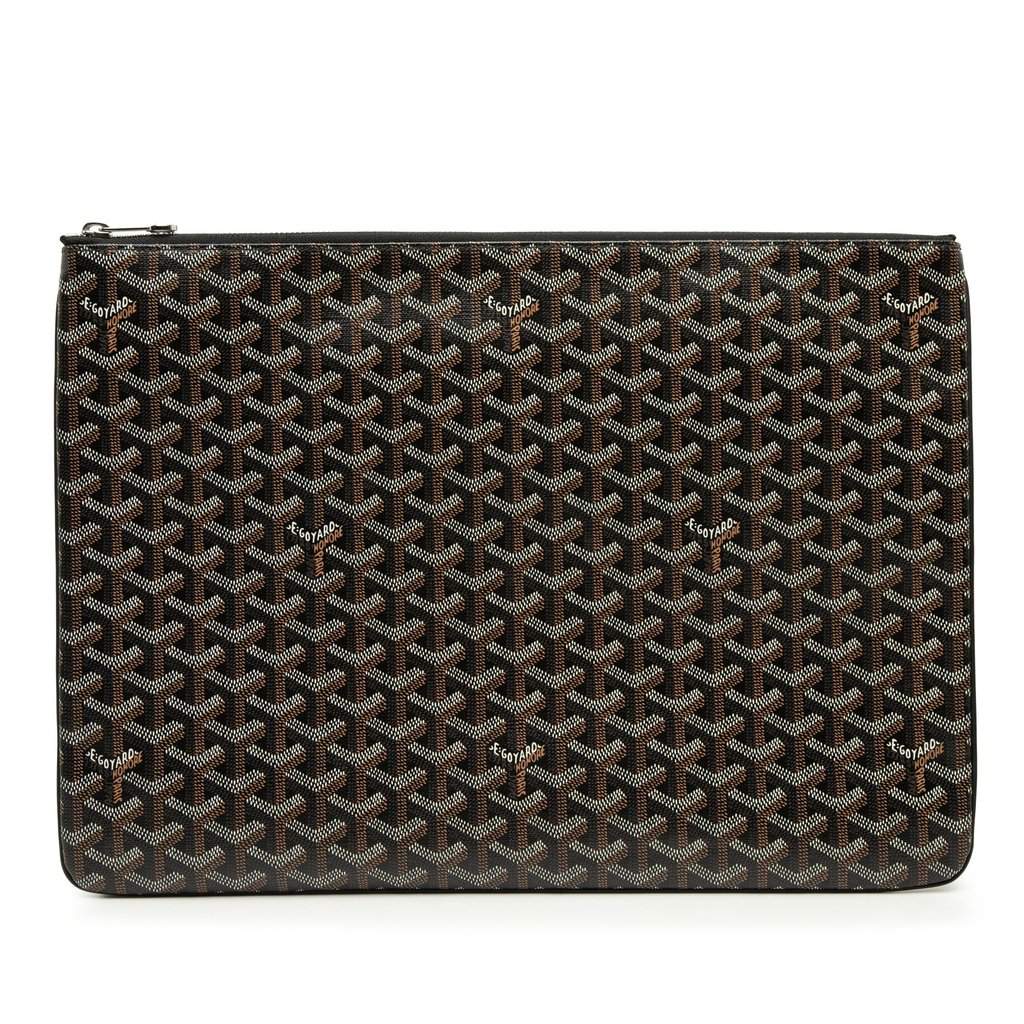 Goyard Goyardine Senat GM Black Very good - Front View
