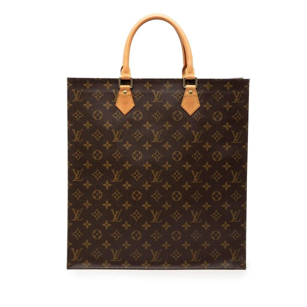Louis Vuitton Monogram Sac Plat Brown Good condition - Front View