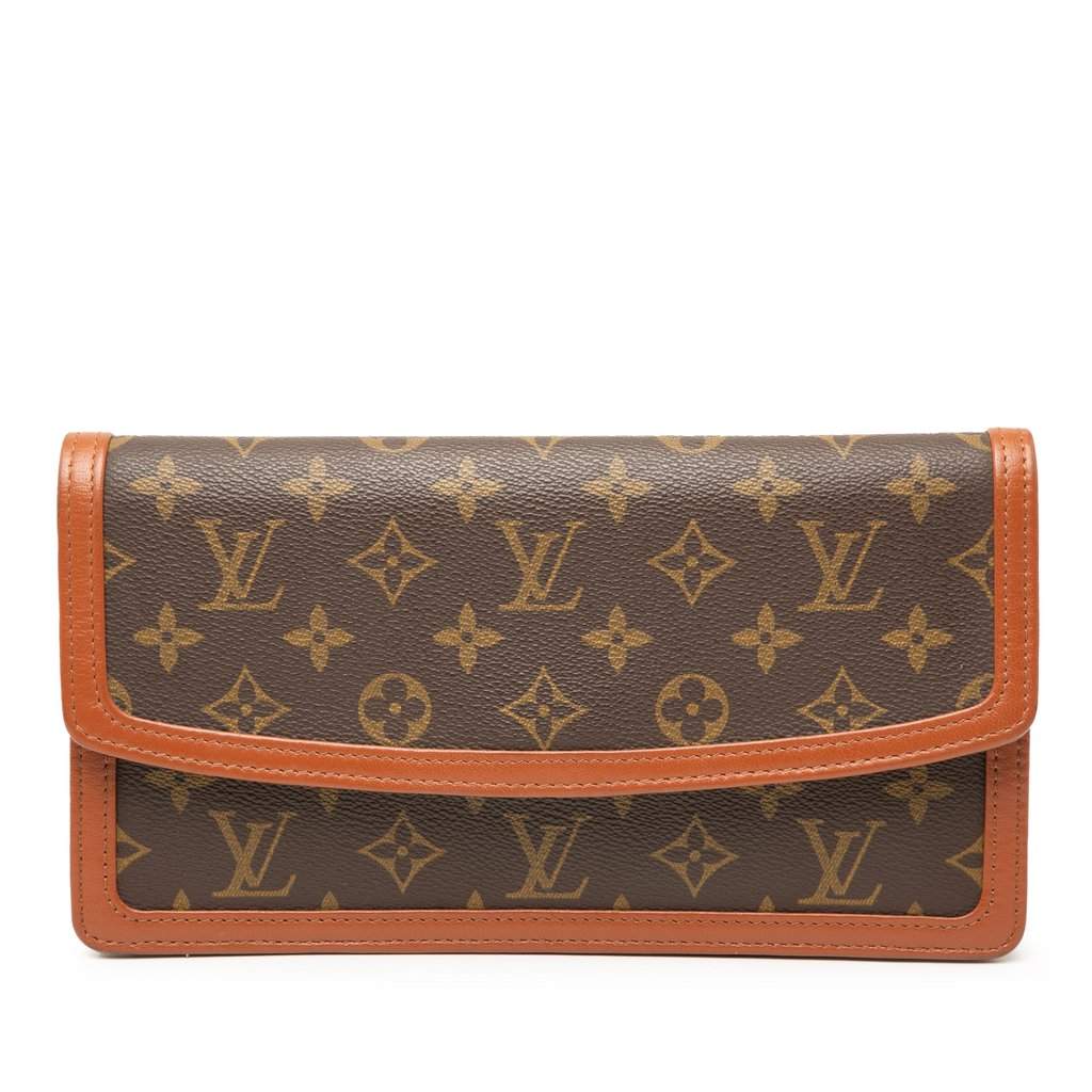 Louis Vuitton Monogram Pochette Dame PM Brown Very good condition - Front View