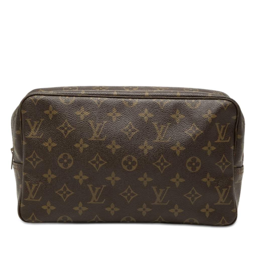 Louis Vuitton Monogram Trousse Toilette 28 Brown Very good - Front View
