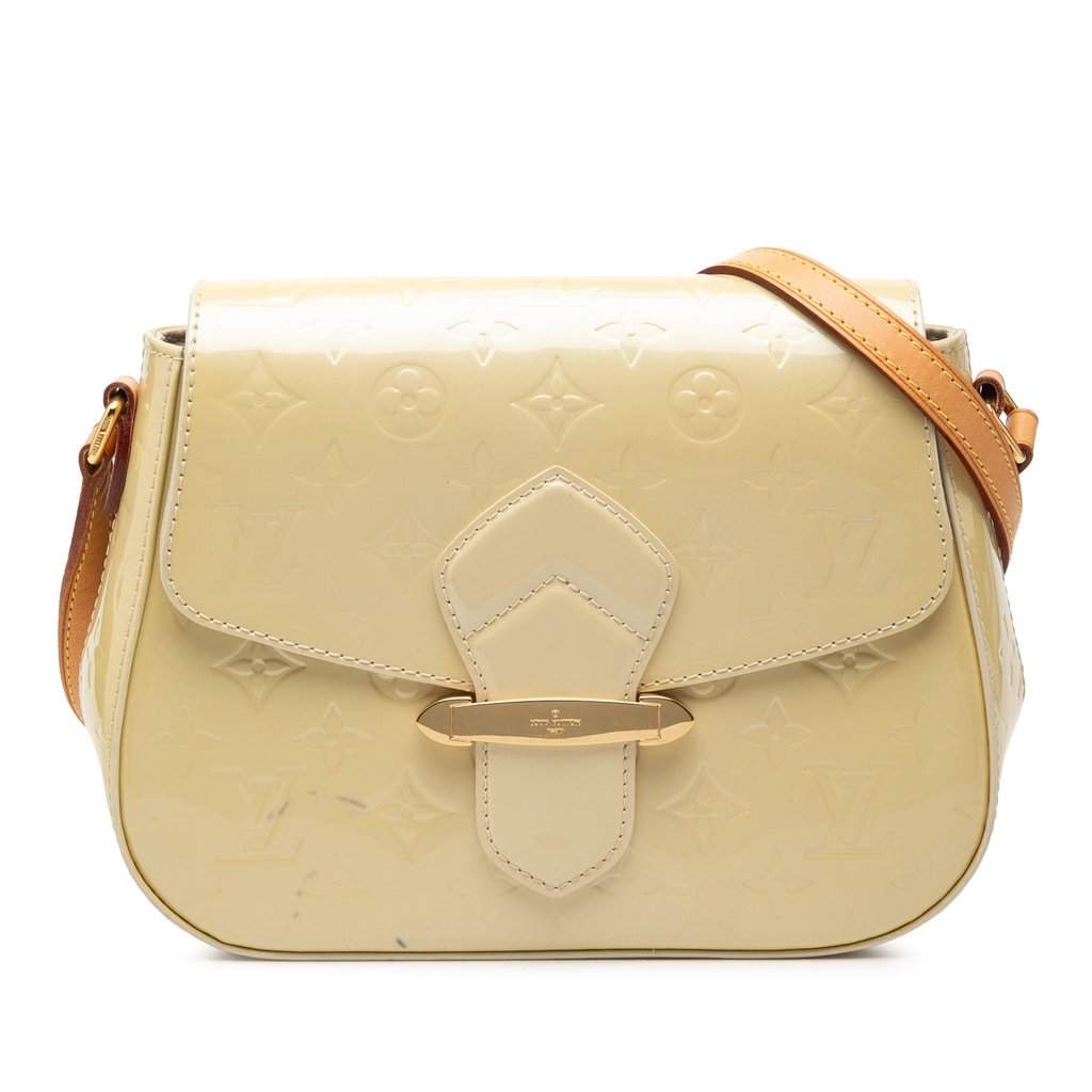 Louis Vuitton Monogram Vernis Bellflower GM Brown Leather Very good - Front View