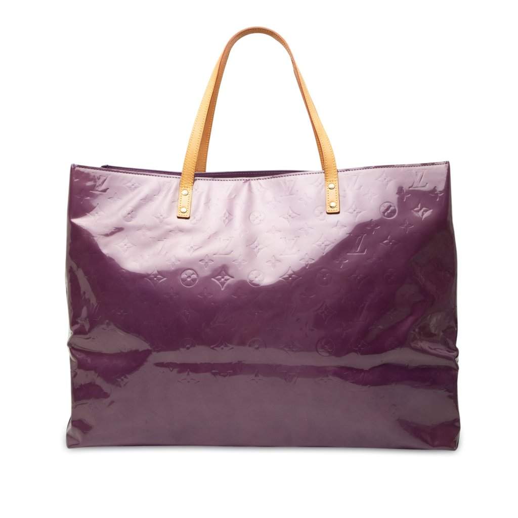 Louis Vuitton Monogram Vernis Reade GM Purple Leather Very good - Front View