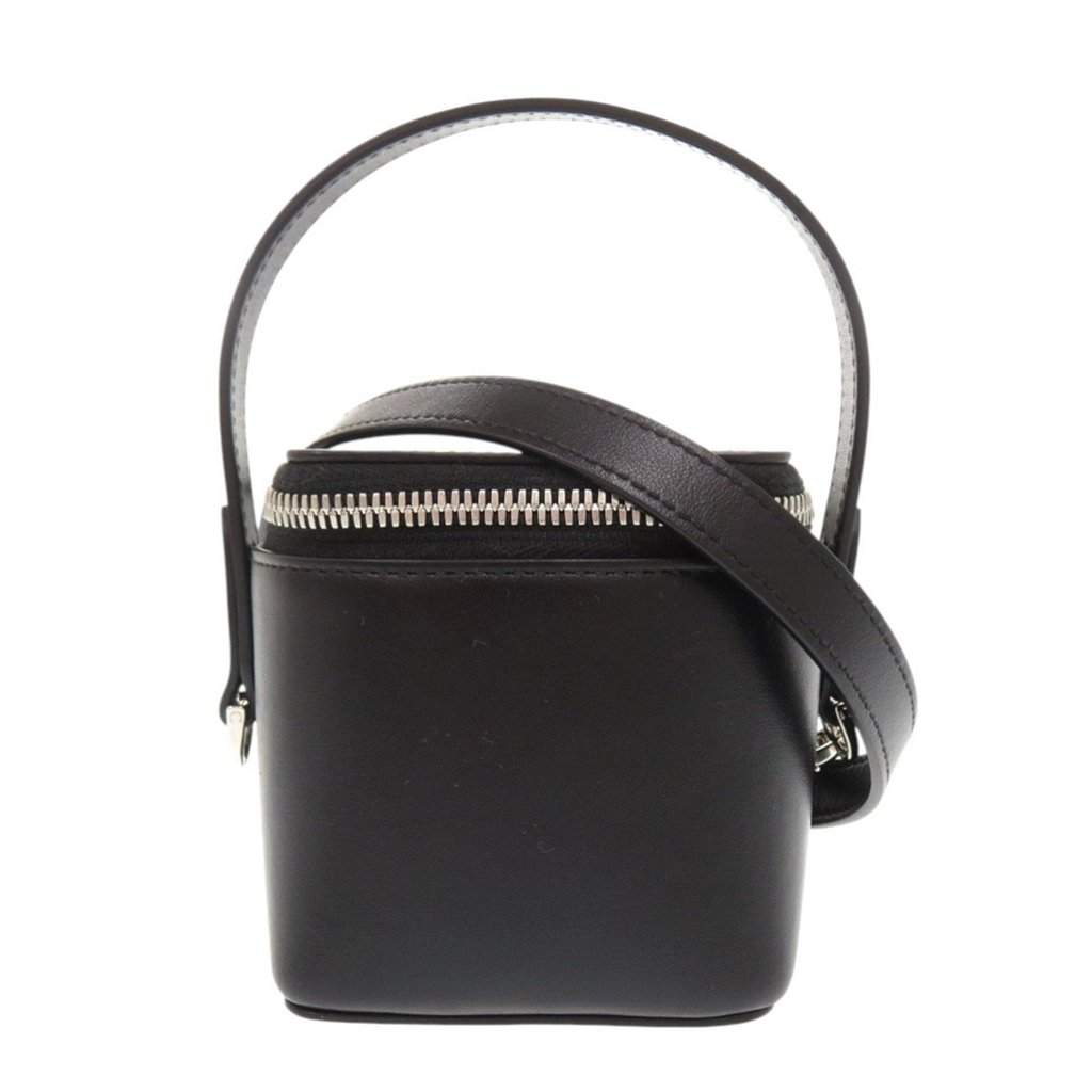 Salvatore Ferragamo Micro Leather Satchel Black Leather Very good condition - Front View