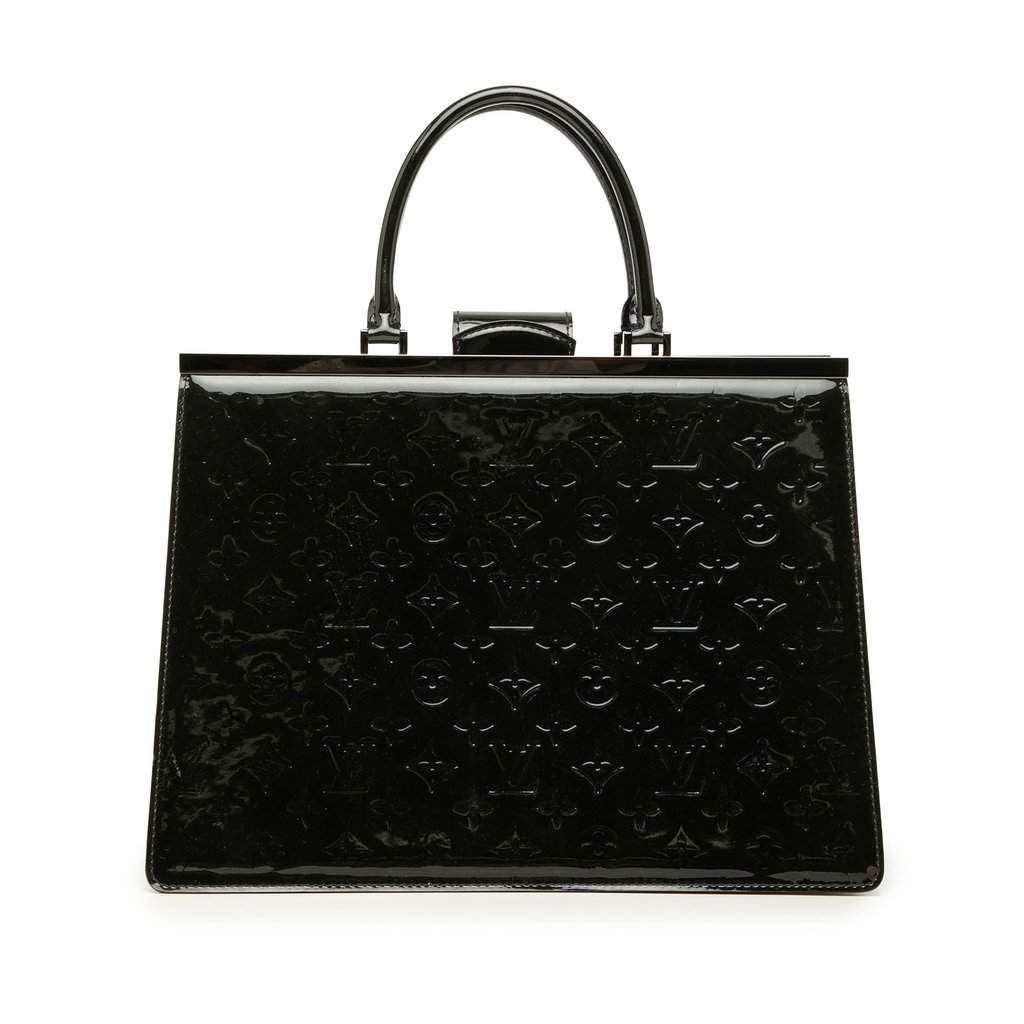 Louis Vuitton Monogram Vernis Deesse GM Black Leather Very good condition - Front View