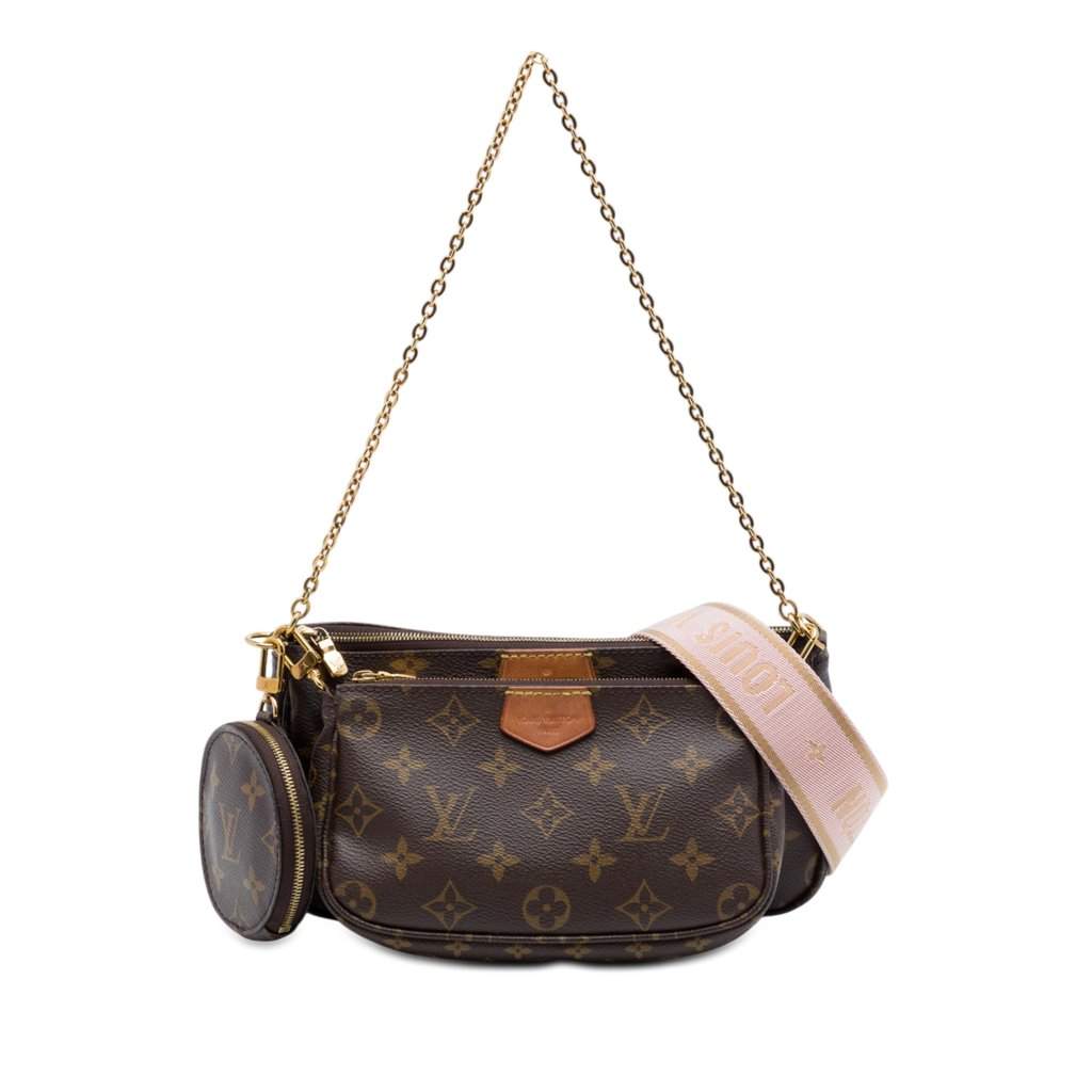Louis Vuitton Monogram Multi Pochette Accessoires Brown Very good - Front View