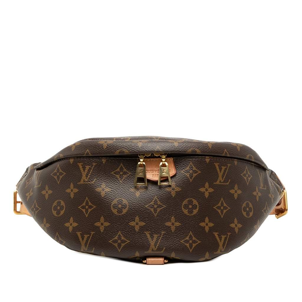 Louis Vuitton Monogram Bumbag Brown Very good - Front View