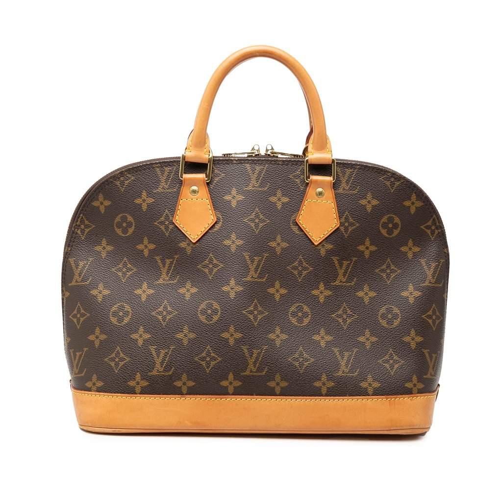 Louis Vuitton Monogram Alma PM Brown Very good - Front View