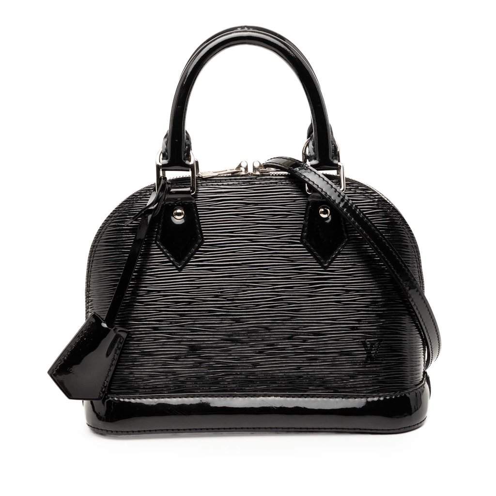Louis Vuitton Electric Epi Alma BB Black Leather Very good condition - Front View