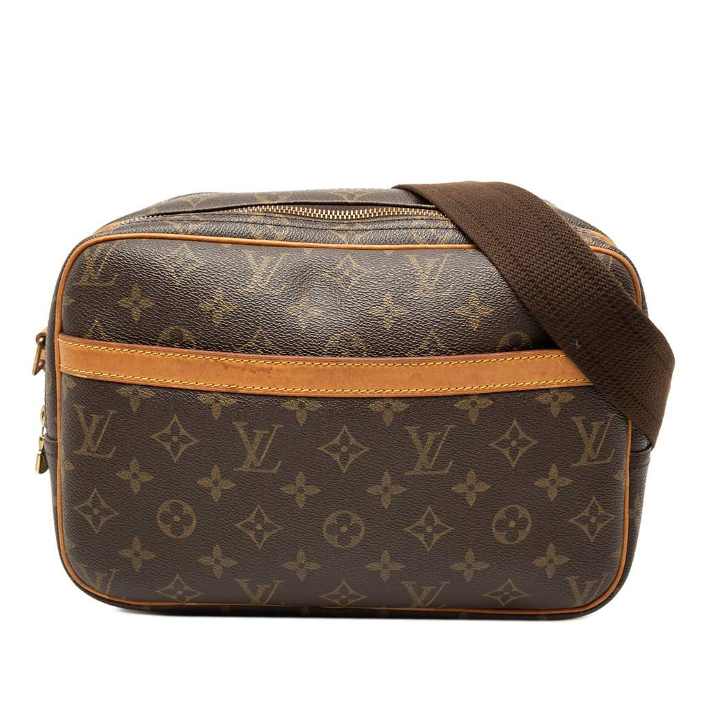 Louis Vuitton Monogram Reporter PM Brown Very good condition - Front View