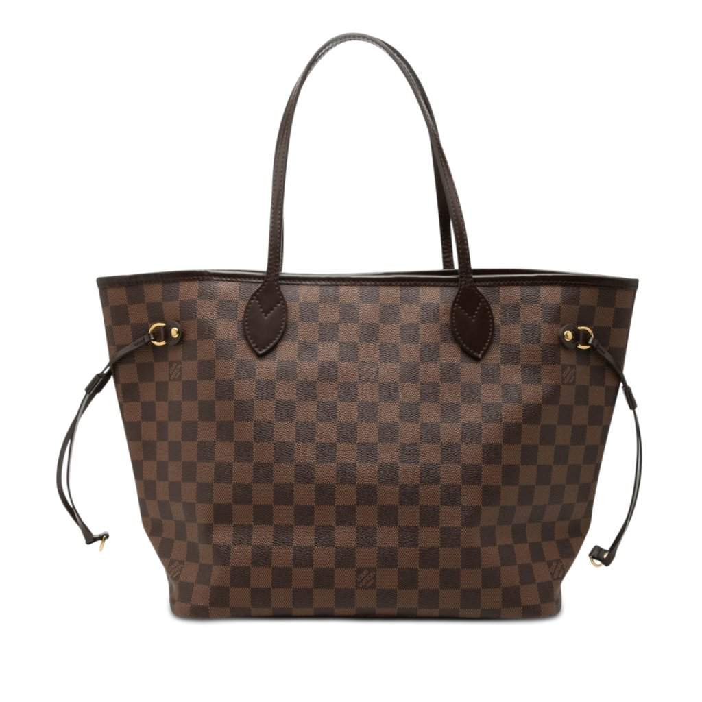 Louis Vuitton Damier Ebene Neverfull MM Brown Very good condition - Front View