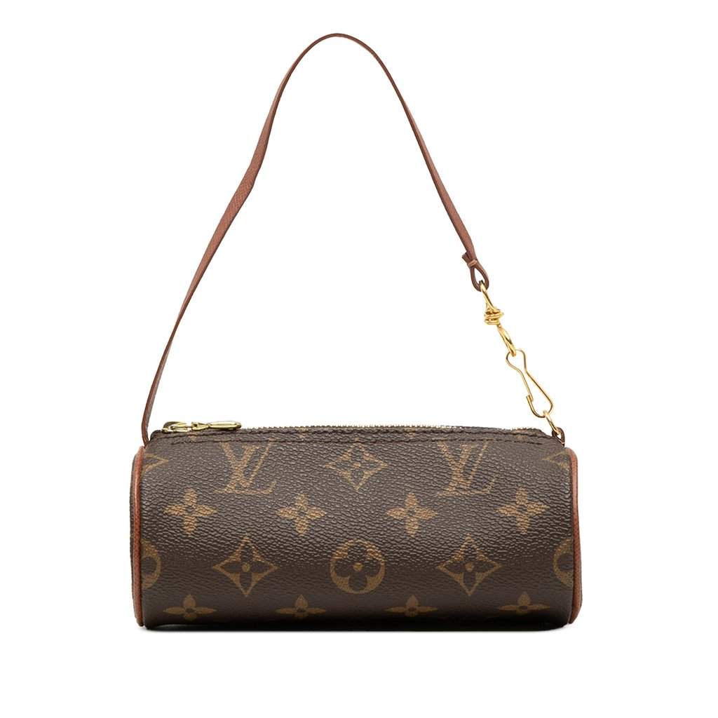 Louis Vuitton Monogram Papillon Pochette Brown Very good - Front View