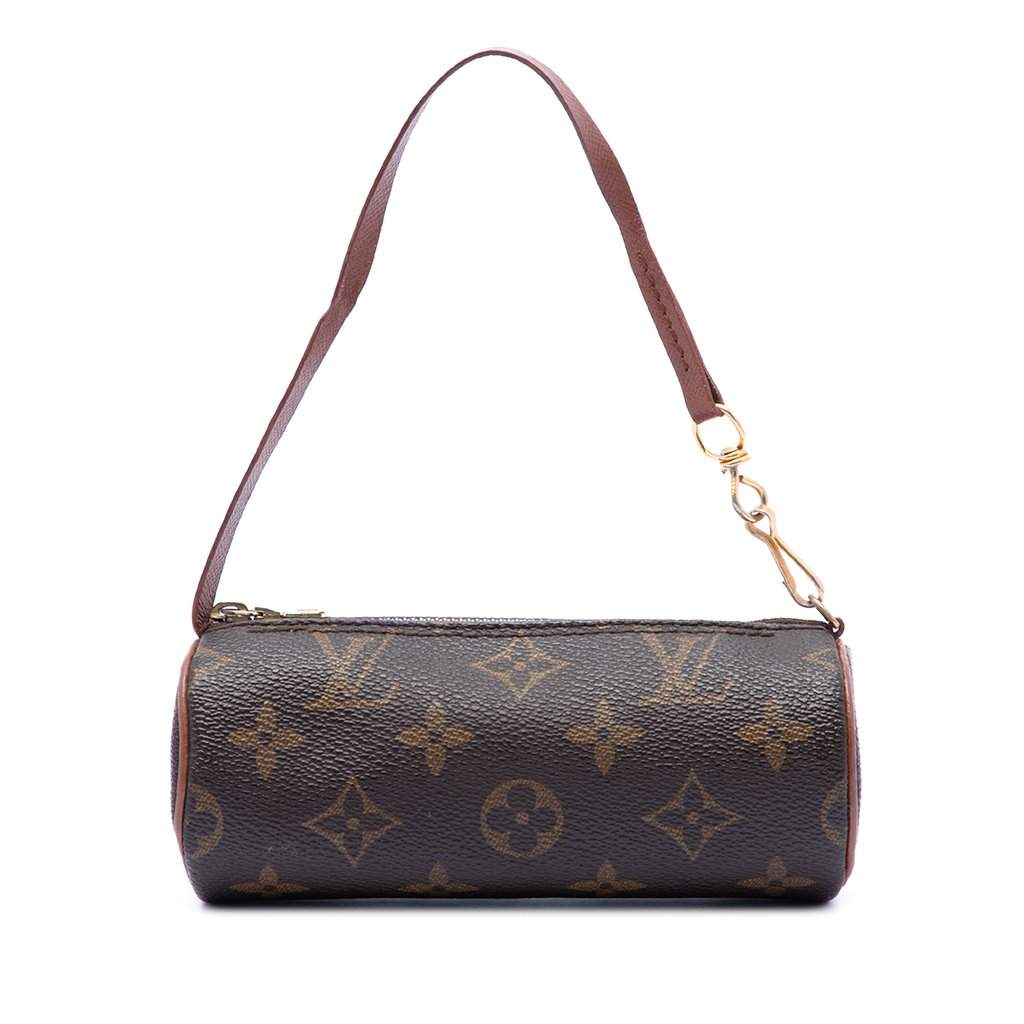Louis Vuitton Monogram Papillon Pochette Brown Very good condition - Front View