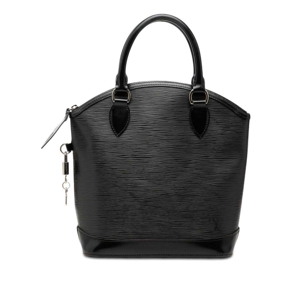 Louis Vuitton Epi Lockit Vertical Black Leather Very good condition - Front View
