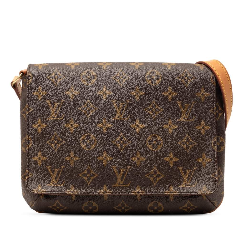Louis Vuitton Monogram Musette Tango Short Strap Brown Very good condition - Front View