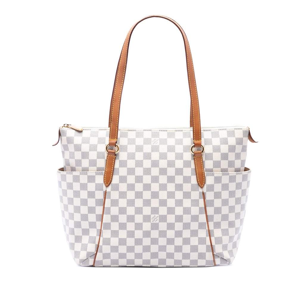 Louis Vuitton Damier Azur Totally MM White Very good - Front View