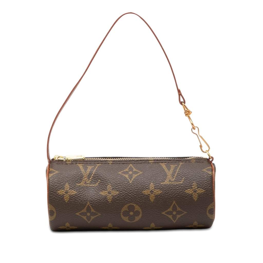 Louis Vuitton Monogram Papillon Pochette Brown Very good condition - Front View