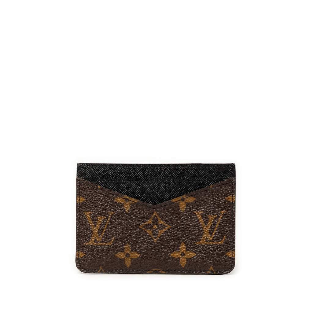 Louis Vuitton Monogram Macassar Neo Card Holder Brown Very good condition - Front View