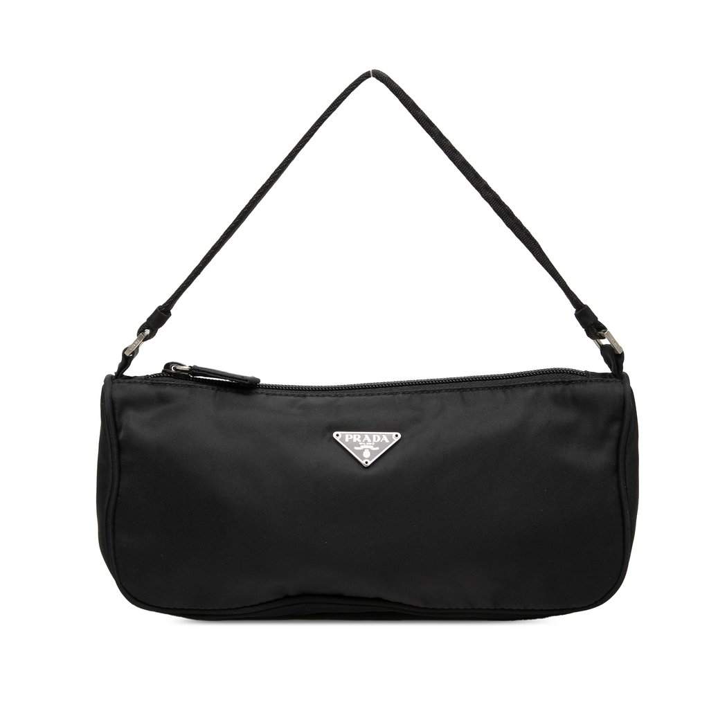Prada Tessuto Pochette Black Very good condition - Front View