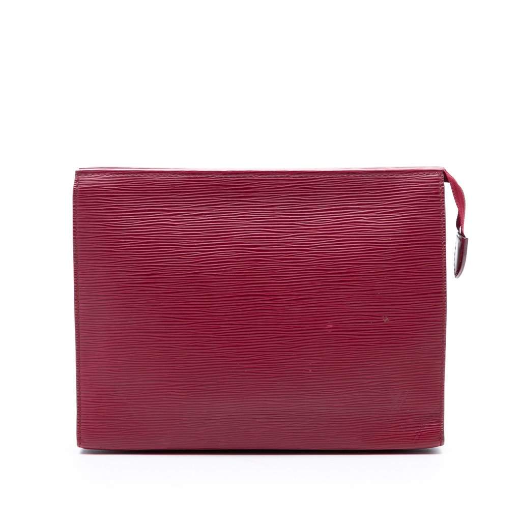 Louis Vuitton Epi Toiletry Pouch 26 Pink Leather Very good condition - Front View