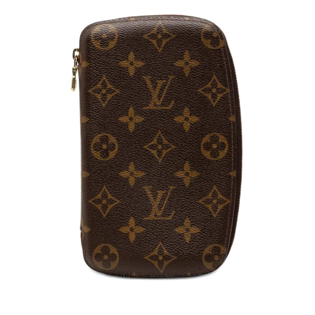 Louis Vuitton Monogram Geode Organizer Zippy Wallet Brown Very good condition - Front View