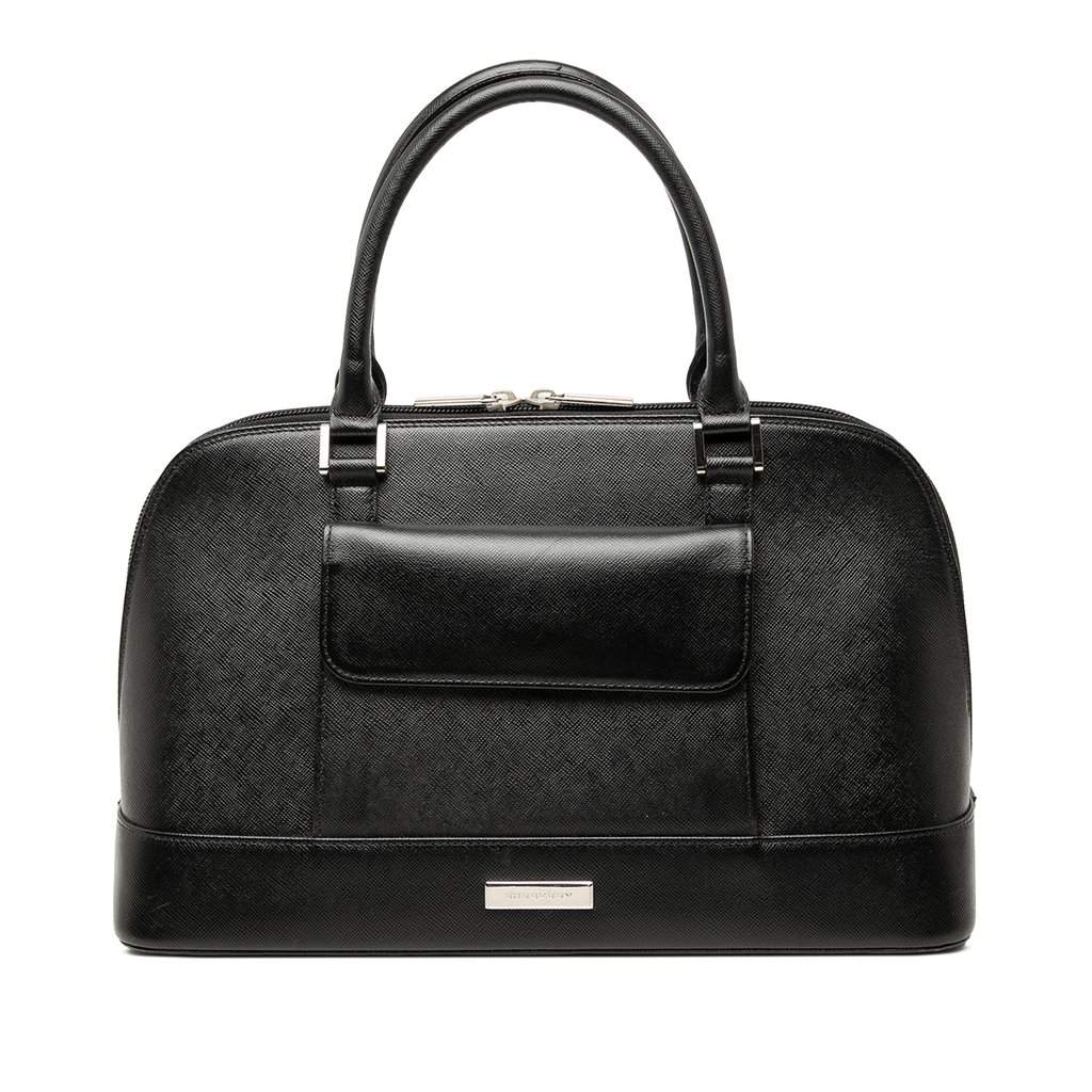 Burberry Leather Handbag Black Leather Very good condition - Front View