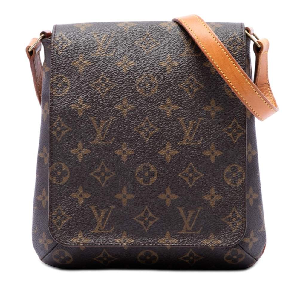 Louis Vuitton Monogram Musette Salsa PM Short Strap Brown Very good - Front View