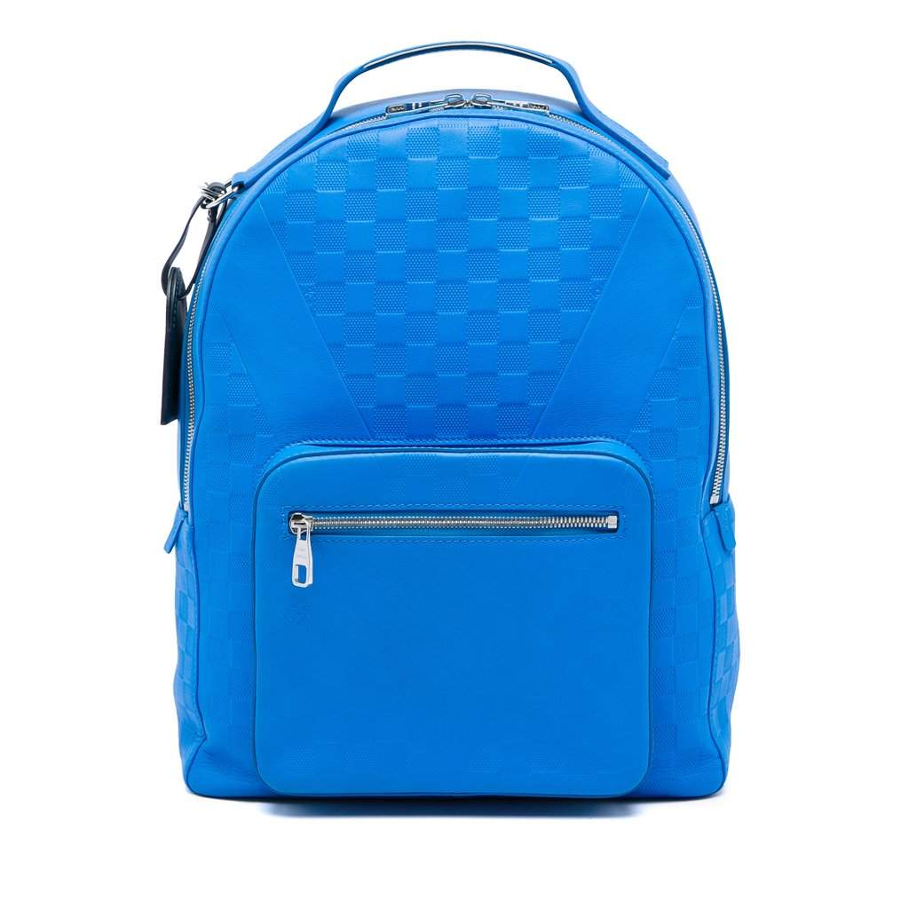 Louis Vuitton Damier Infini Josh Blue Leather Very good - Front View