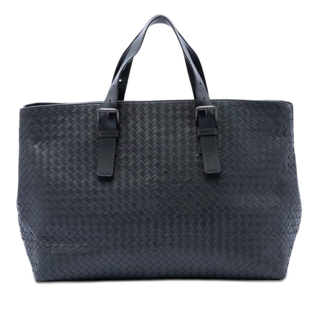 Bottega Veneta Nappa Intrecciato Tote MultiColor Leather Very good - Front View