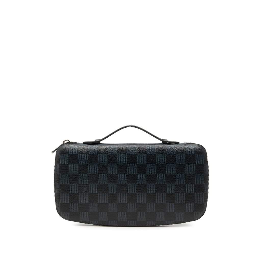 Louis Vuitton Damier Graphite Atoll Organizer Black Very good - Front View